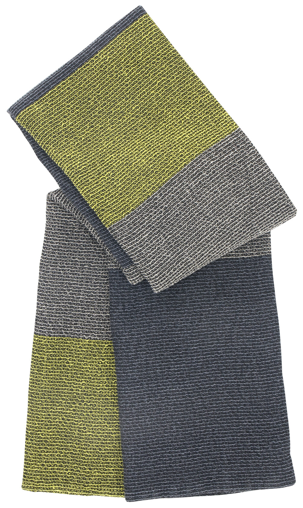 TERVA towel 85x180cm black-multi-yellow | Lapuan Kankurit